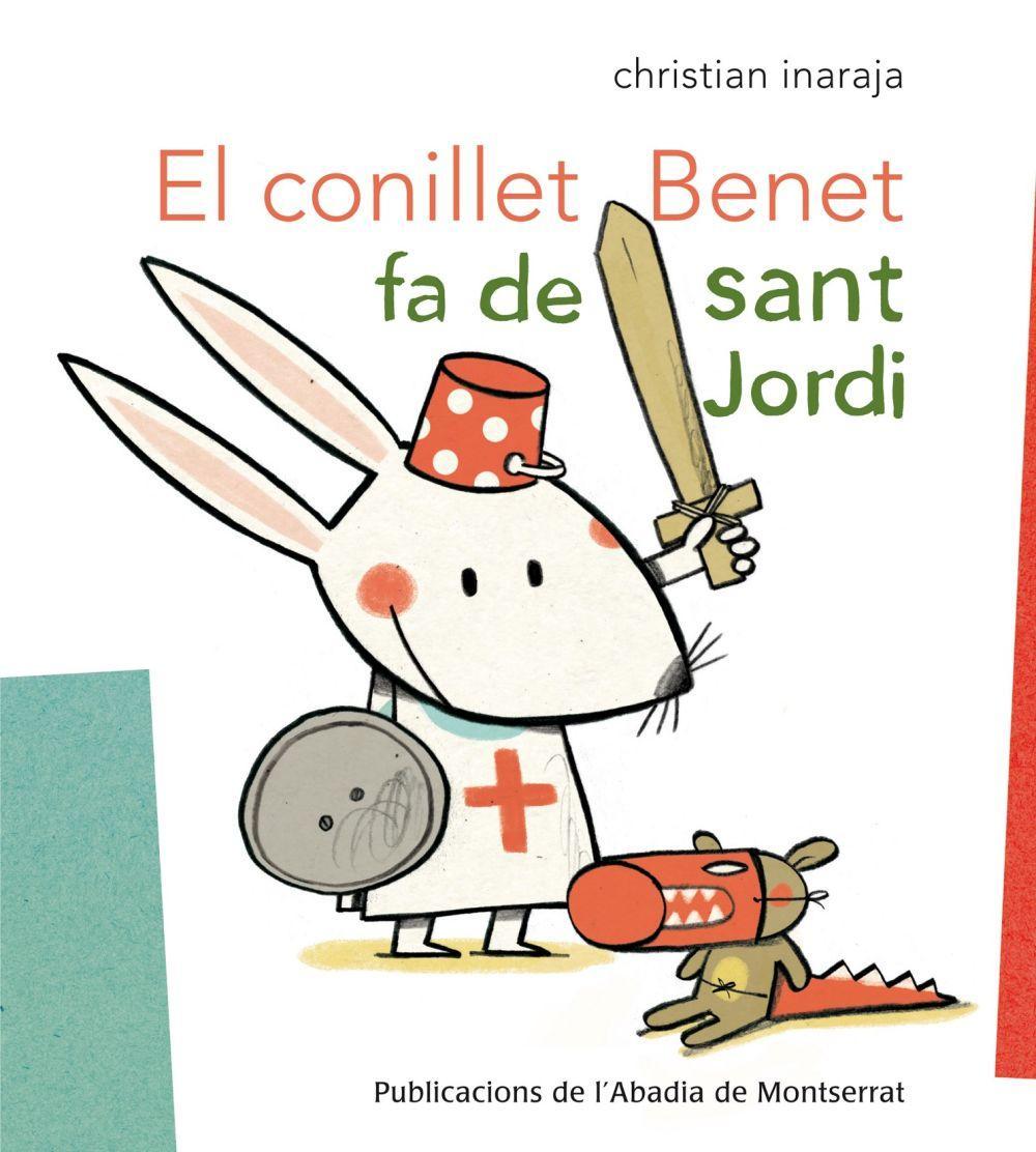 El conillet Benet fa de Sant Jordi