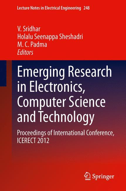 Emerging Research in Electronics, Computer Science and Technology