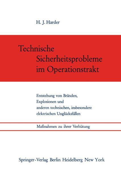 Technische Sicherheitsprobleme im Operationstrakt