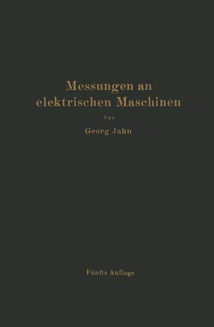 Messungen an elektrischen Maschinen