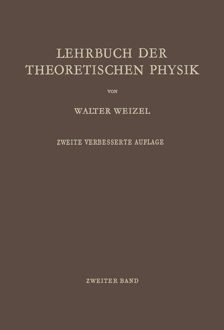 Lehrbuch der Theoretischen Physik