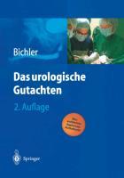 Das urologische Gutachten