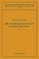 Die Wasserstoffionenkonzentration