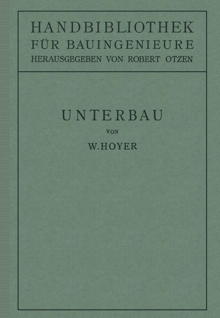 Unterbau