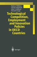 Technological Competition, Employment and Innovation Policies in OECD Countries