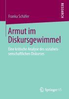 Armut im Diskursgewimmel