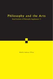 Philosophy and the Arts