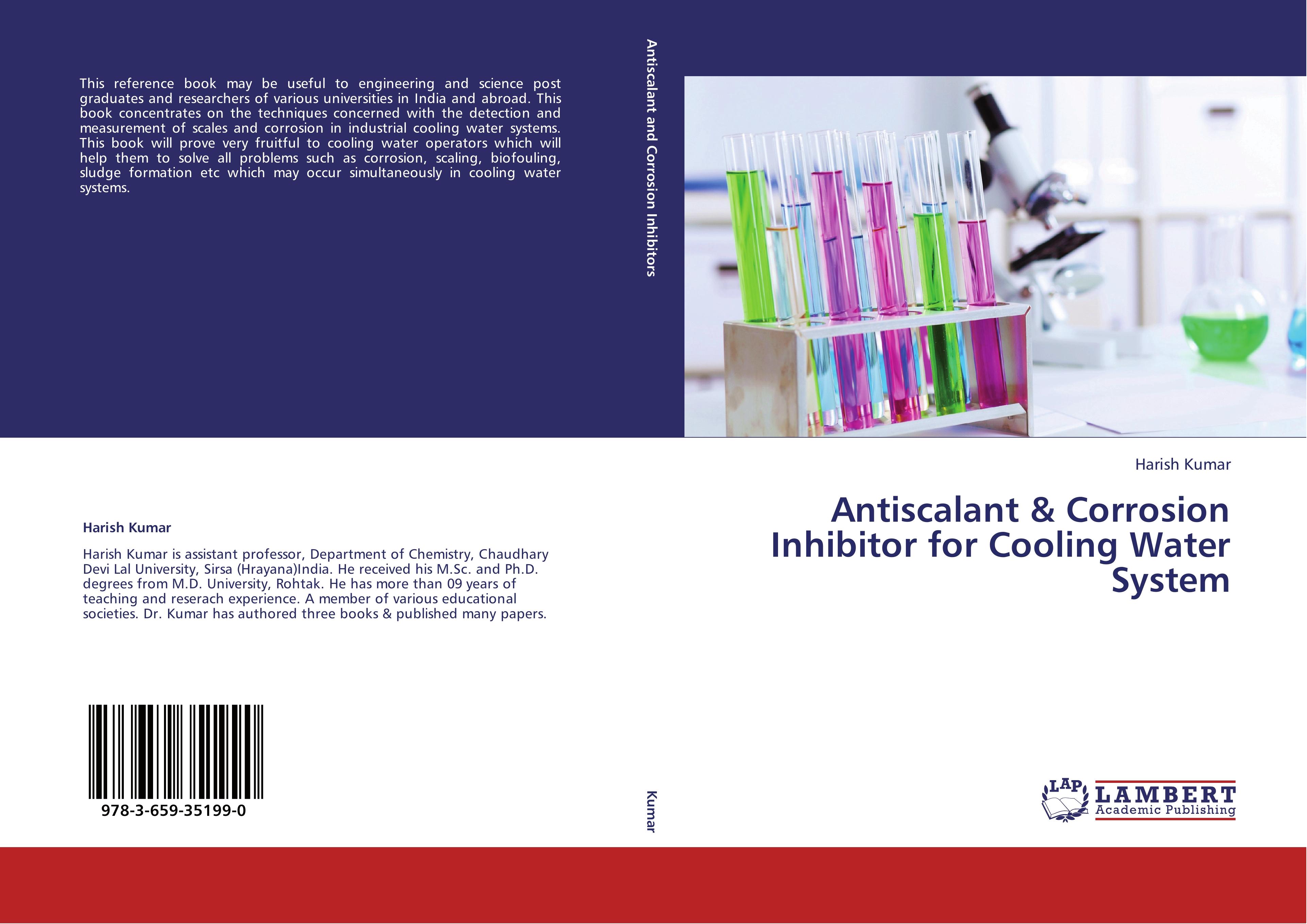 Antiscalant & Corrosion Inhibitor for Cooling Water System