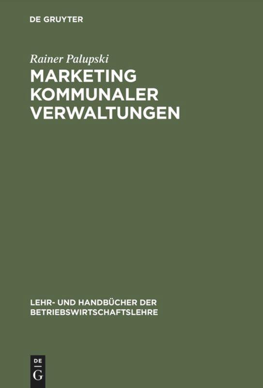 Marketing kommunaler Verwaltungen