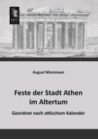 Feste der Stadt Athen im Altertum