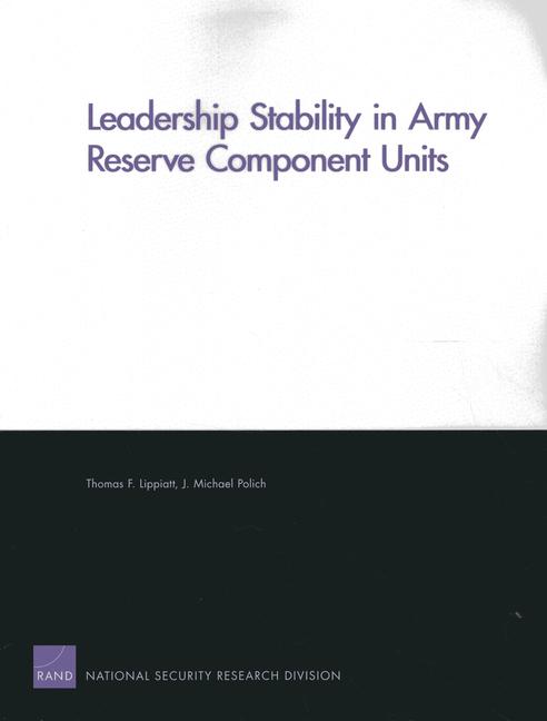 Leadership Stability in Army Reserve Component Units