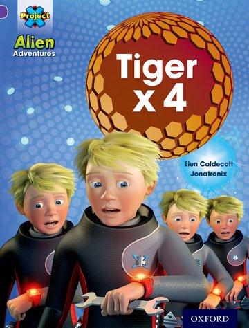 Project X: Alien Adventures: Purple: Tiger x 4