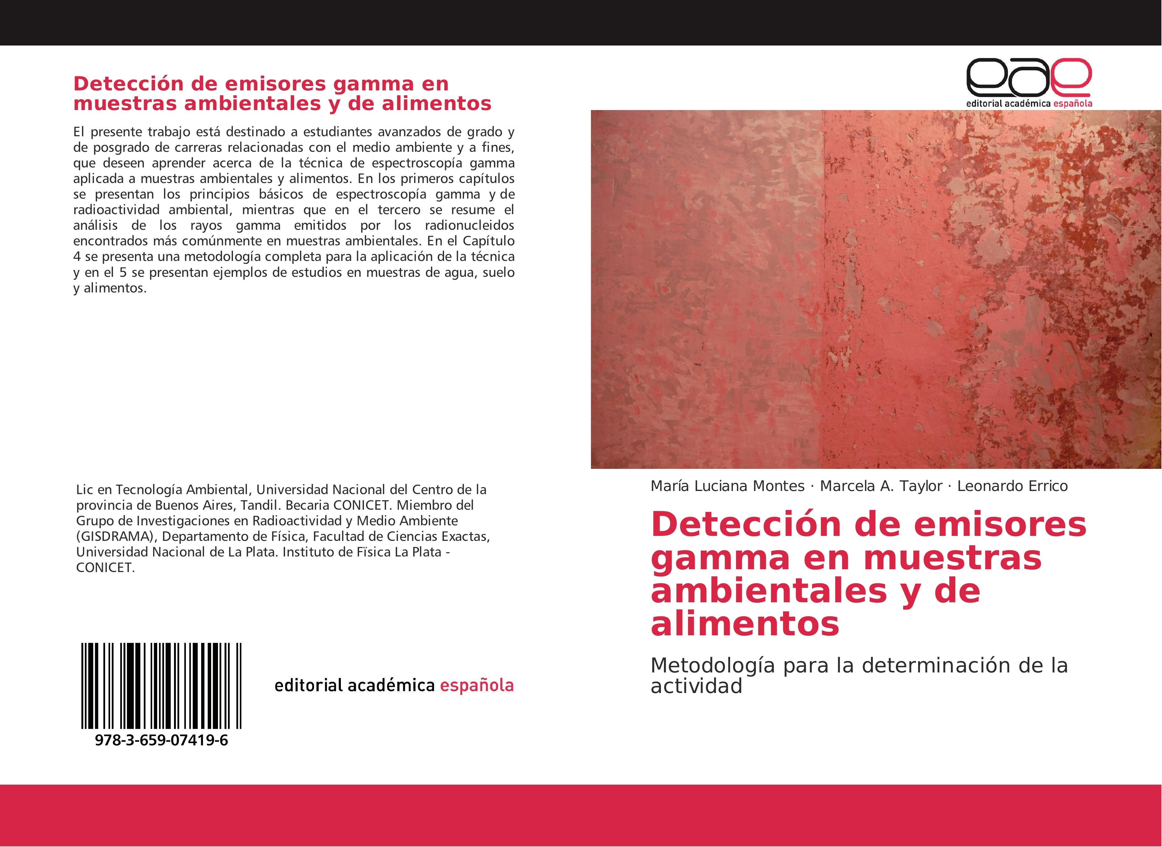 Detección de emisores gamma en muestras ambientales y de alimentos