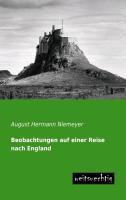 Beobachtungen auf einer Reise nach England