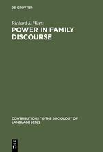 Power in Family Discourse