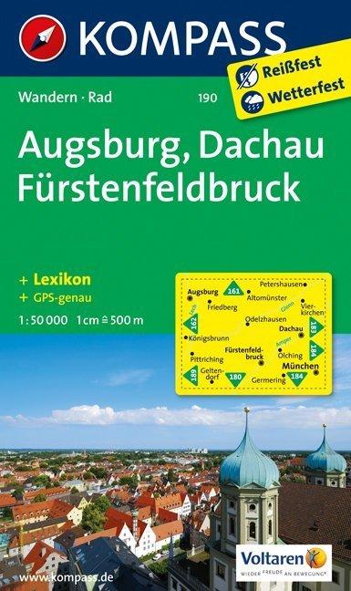 Augsburg - Dachau - Fürstenfeldbruck 1 : 50 000