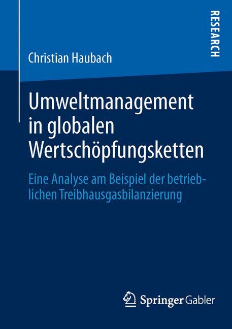 Umweltmanagement in globalen Wertschöpfungsketten