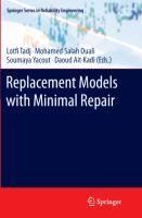 Replacement Models with Minimal Repair