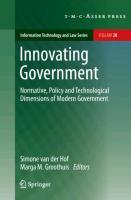 Innovating Government