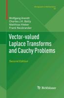 Vector-valued Laplace Transforms and Cauchy Problems