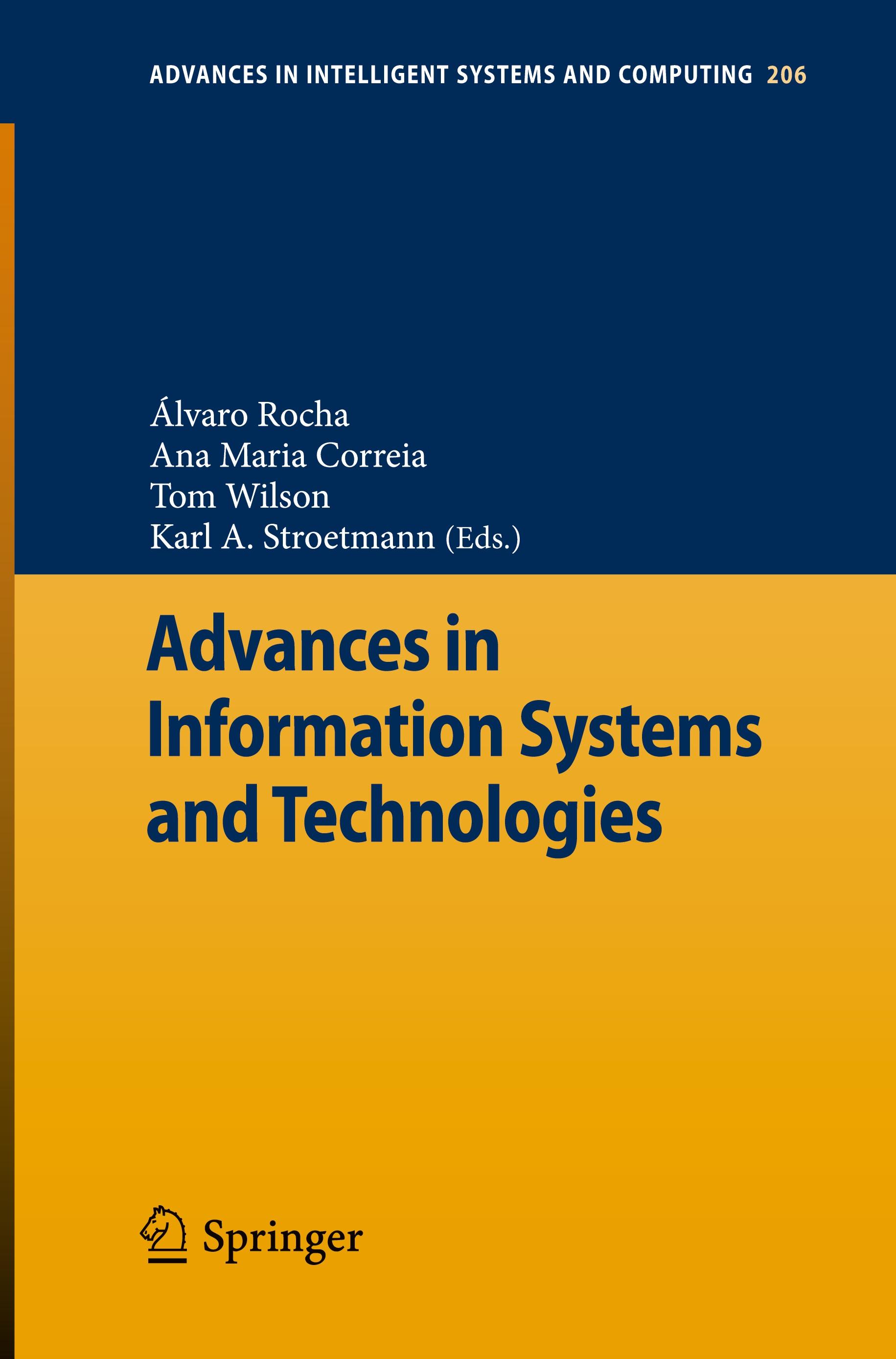 Advances in Information Systems and Technologies