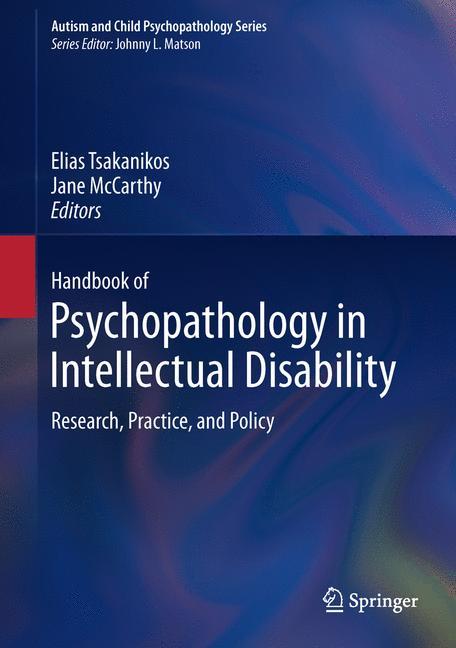 Handbook of Psychopathology in Intellectual Disability