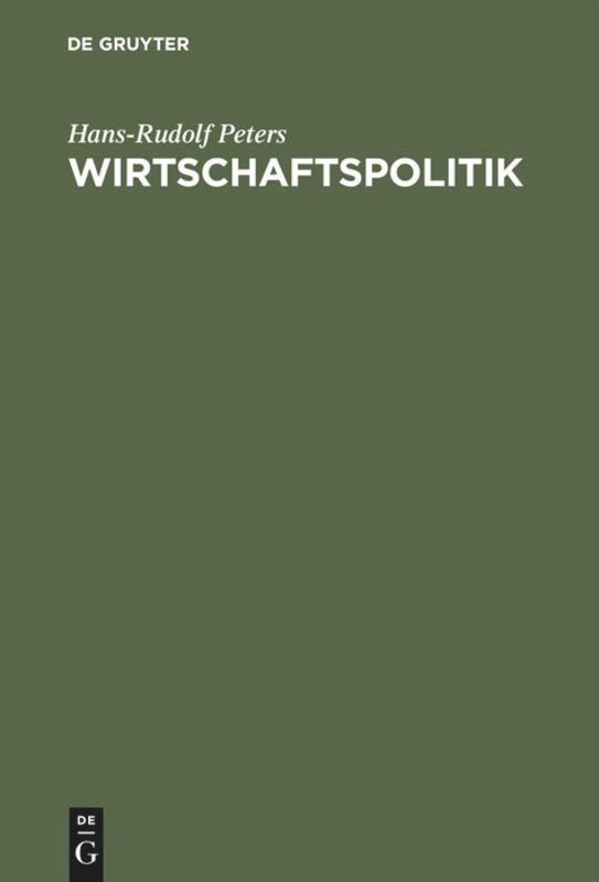 Wirtschaftspolitik