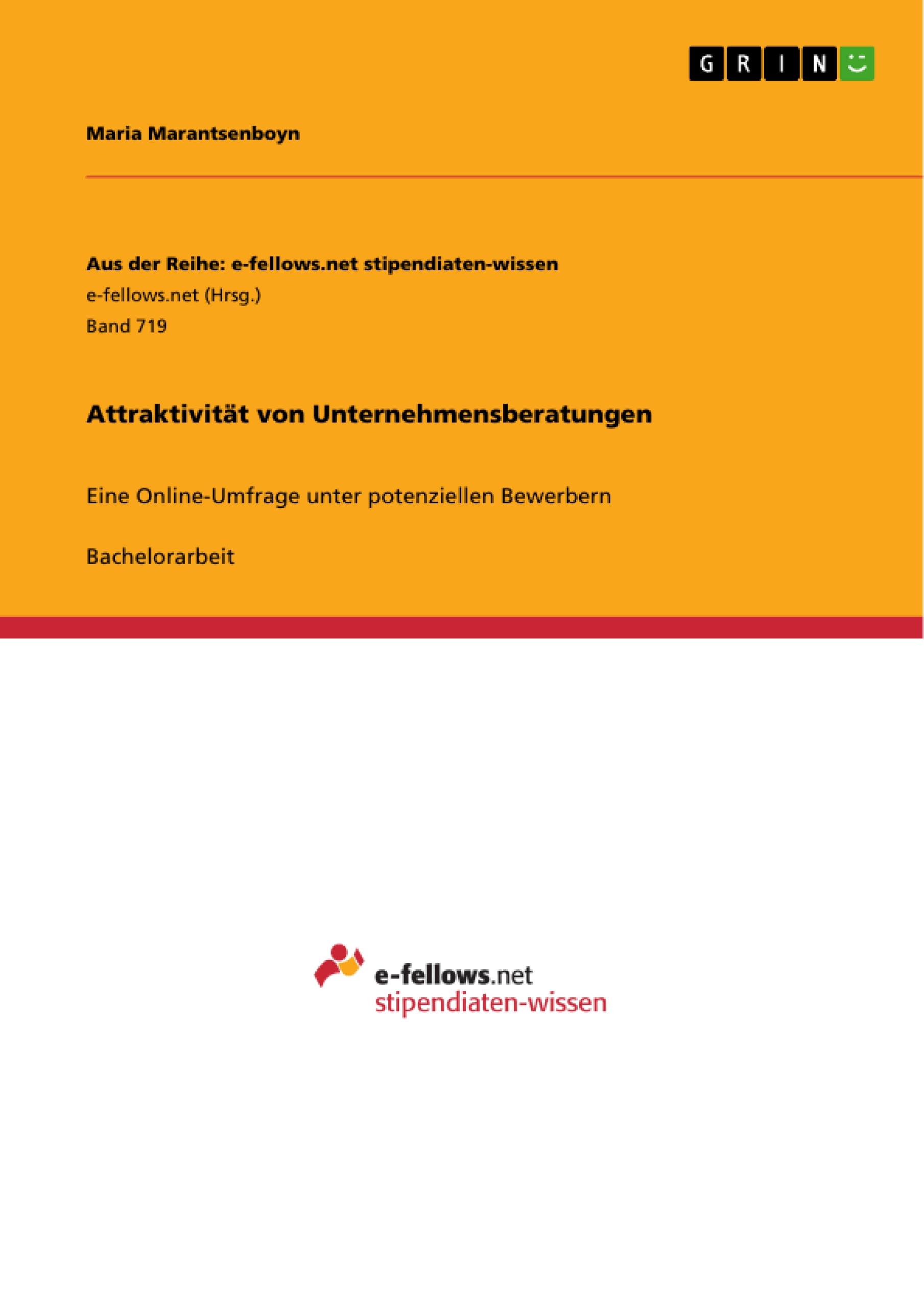 Attraktivität von Unternehmensberatungen