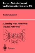 Learning with Recurrent Neural Networks