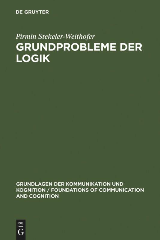 Grundprobleme der Logik