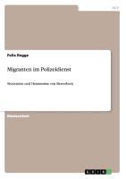 Migranten im Polizeidienst