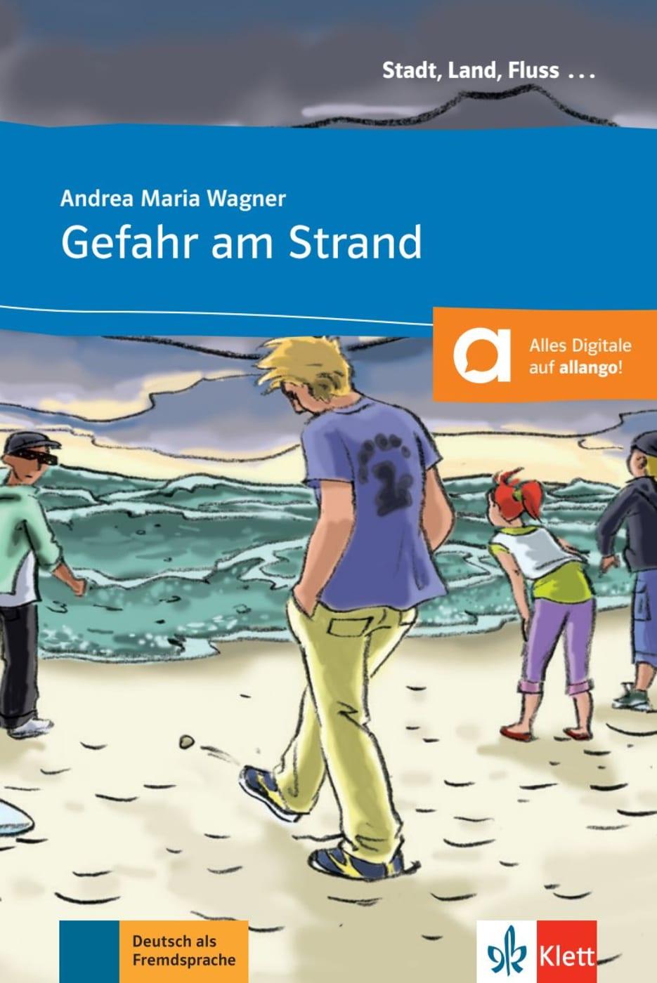 Gefahr am Strand. Buch mit Online-Angebot A1