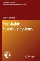 Perishable Inventory Systems