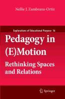 Pedagogy in (E)Motion