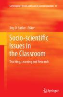 Socio-scientific Issues in the Classroom