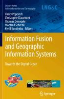 Information Fusion and Geographic Information Systems