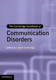 The Cambridge Handbook of Communication Disorders