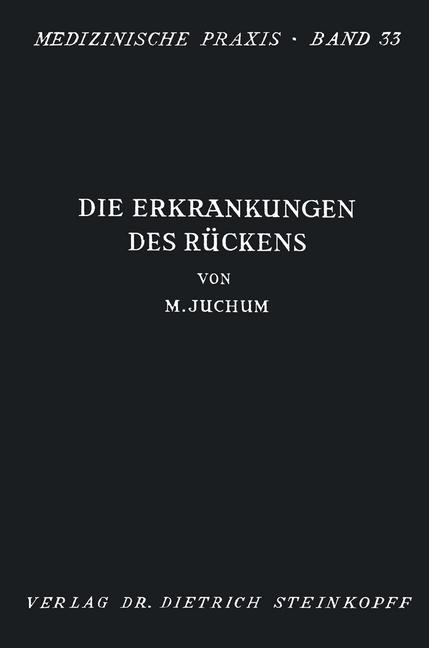 Die Erkrankungen des Rückens