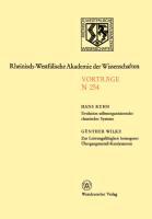 Evolution selbstorganisierender chemischer Systeme. Zur Leistungsfähigkeit homogener Übergangsmetall-Katalysatoren