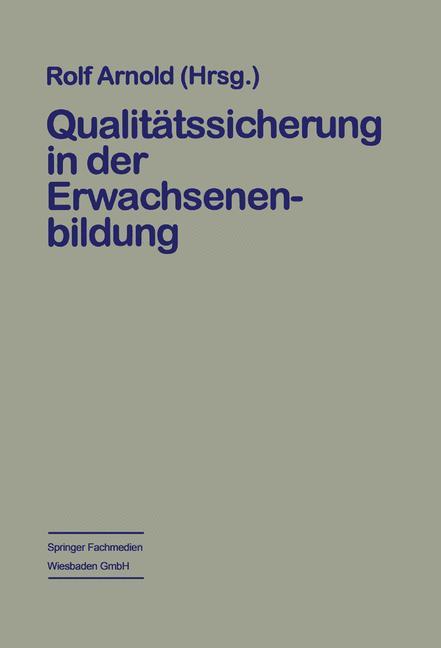 Qualitätssicherung in der Erwachsenenbildung