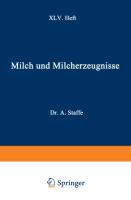 Milch und Milcherzeugnisse