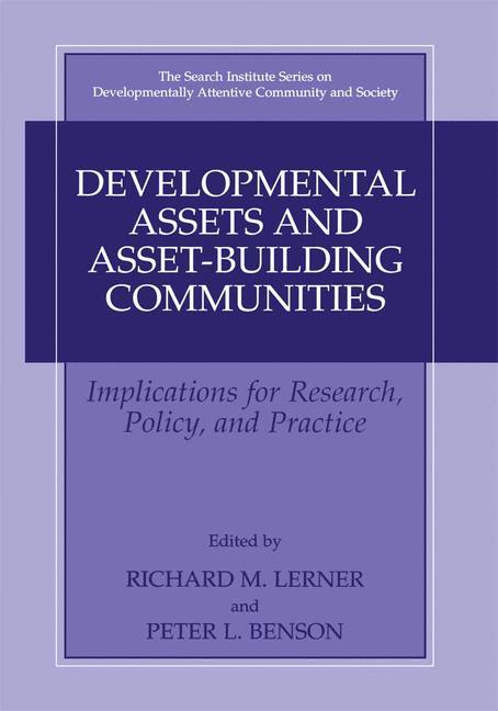 Developmental Assets and Asset-Building Communities