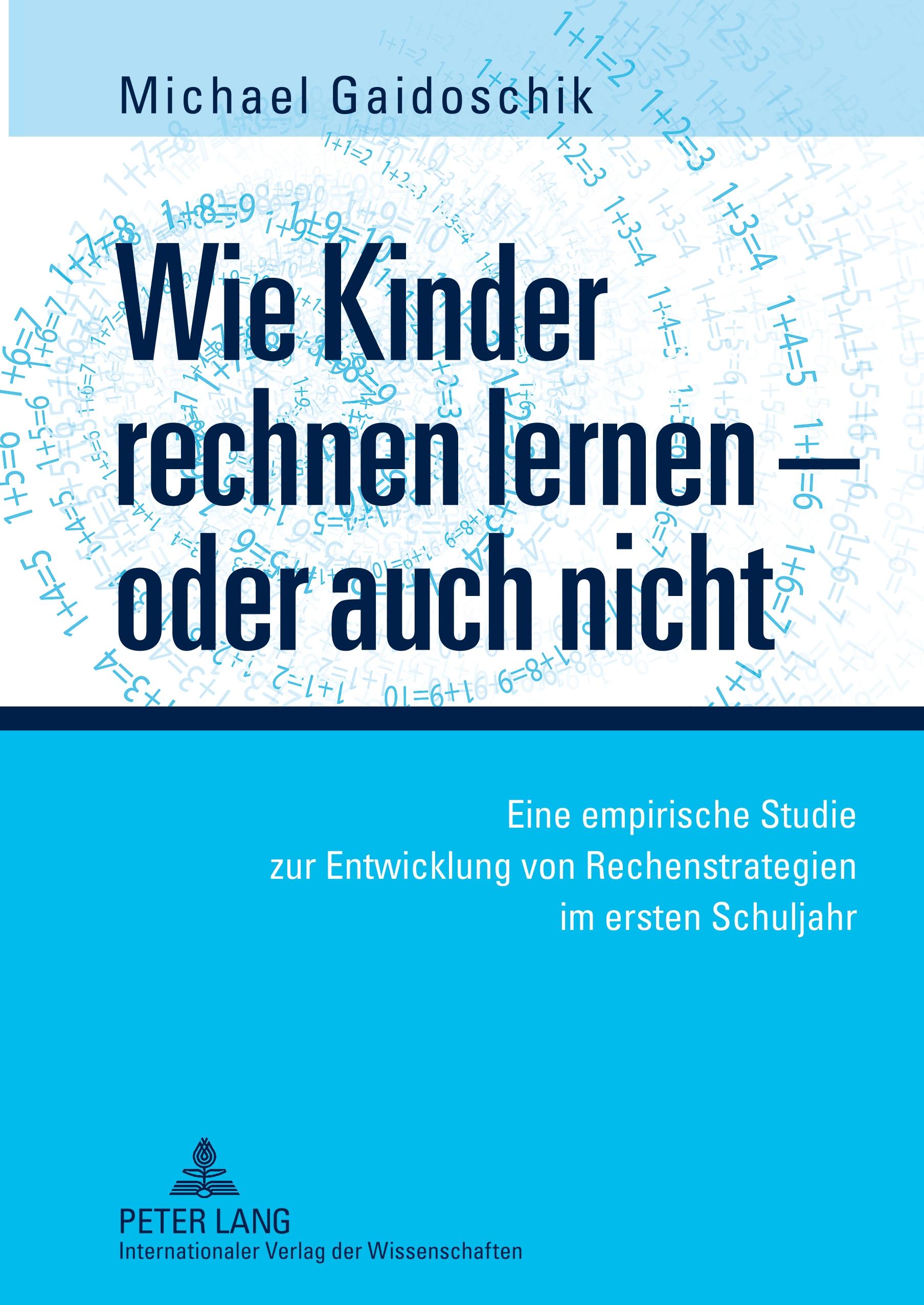 Wie Kinder rechnen lernen ¿ oder auch nicht