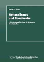 Nationalismus und Demokratie