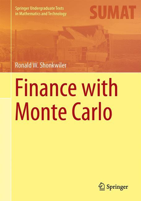 Finance with Monte Carlo