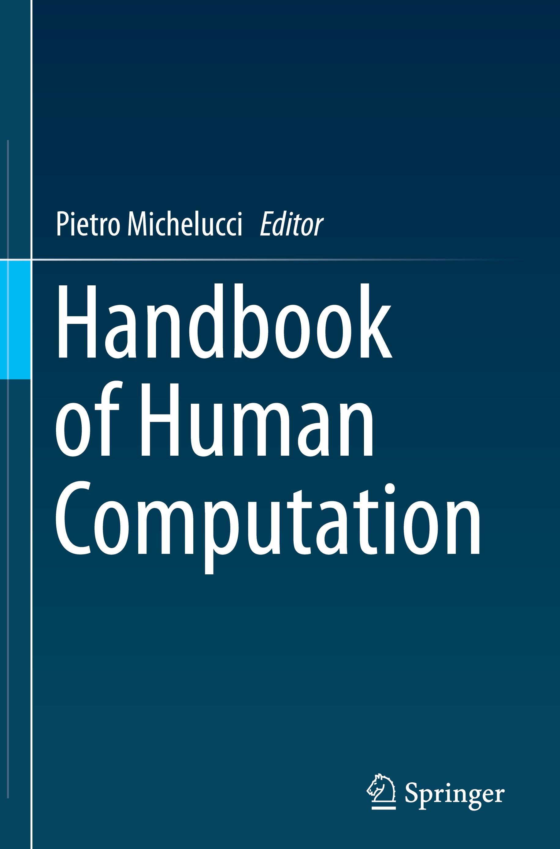 Handbook of Human Computation