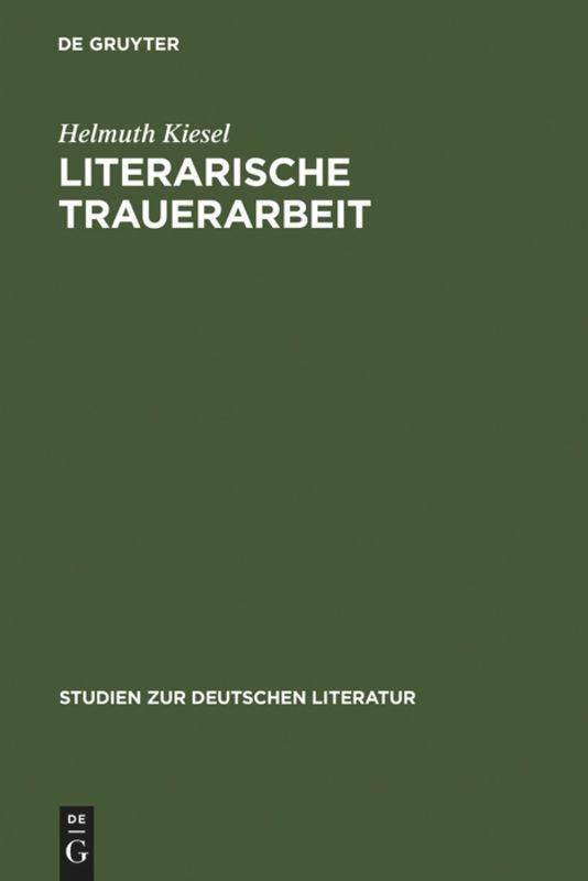 Literarische Trauerarbeit