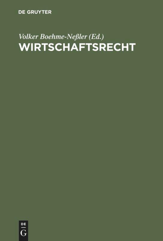 Wirtschaftsrecht