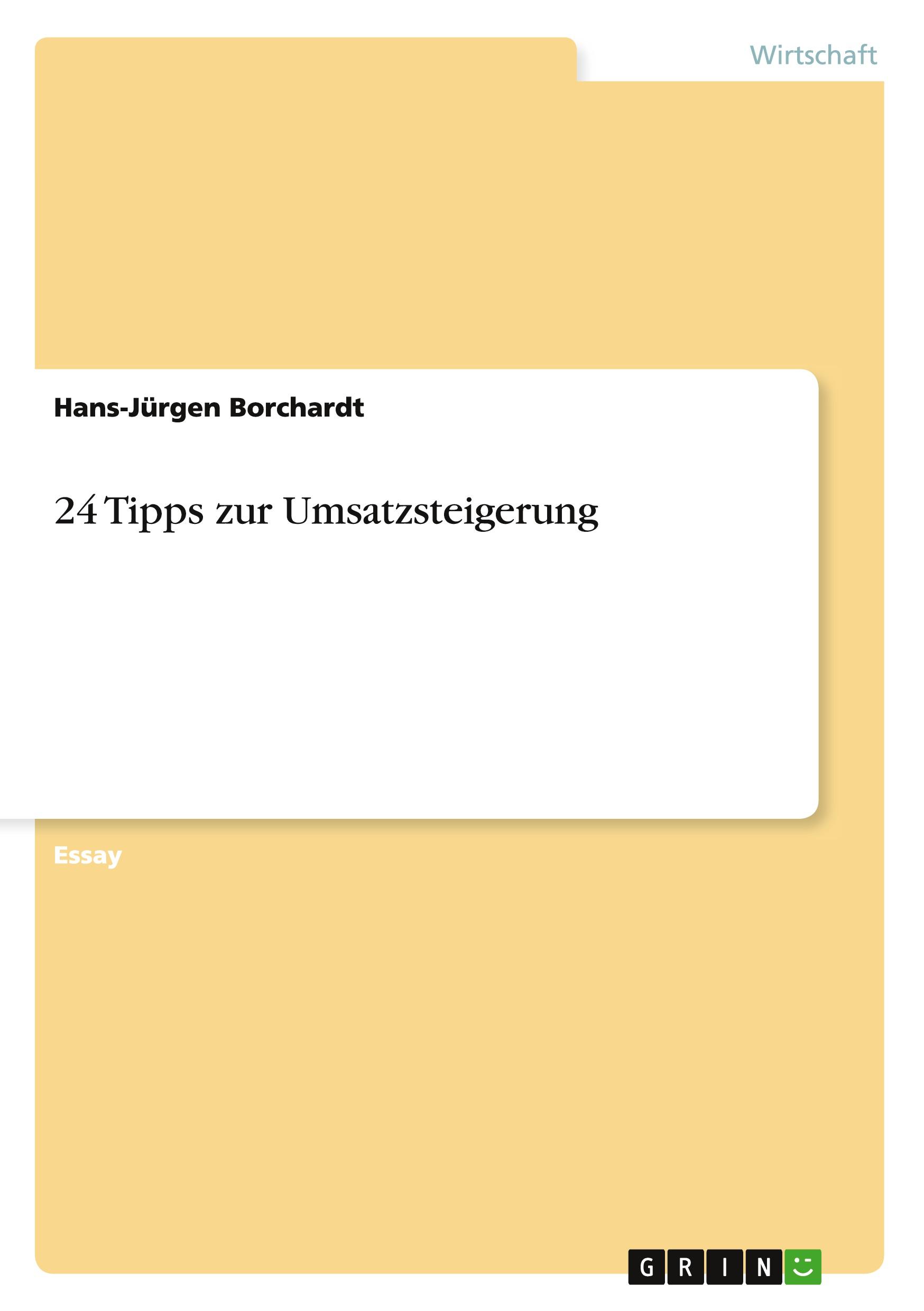 24 Tipps zur Umsatzsteigerung