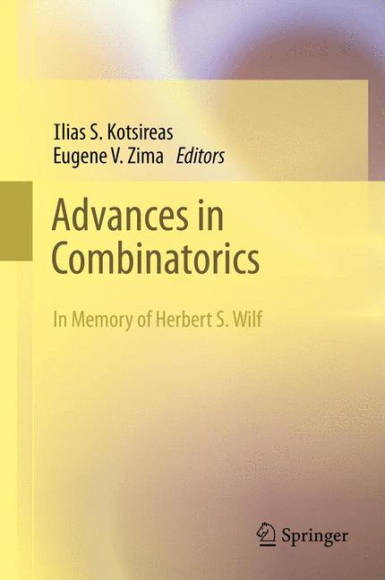 Advances in Combinatorics